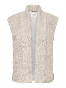 JDYBIRDY LIFE TEDDY OPEN VEST OTW NOOS pumice stone