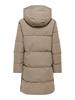 JDYBLAIR LONG HOOD PUFFER OTW SIJ NOOS walnut