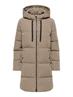 JDYBLAIR LONG HOOD PUFFER OTW SIJ NOOS walnut
