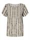 JDYBREEZE LIFE S/S TOP WVN sandshell1