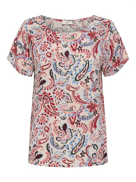 JDYBREEZE LIFE S/S TOP WVN sandshell2