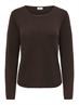 JDYBRIELLE L/S PULLOVER KNT coffee bean