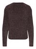 JDYCARIE L/S ON CHENILLE PULLOVER KNT coffee bean
