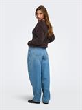 JDYCARIE L/S ON CHENILLE PULLOVER KNT coffee bean