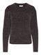 JDYCARIE L/S ON CHENILLE PULLOVER KNT coffee bean