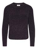JDYCARIE L/S ON CHENILLE PULLOVER KNT plum perfect
