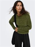 JDYCARIE L/S ON CHENILLE PULLOVER KNT sphagnum
