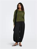 JDYCARIE L/S ON CHENILLE PULLOVER KNT sphagnum