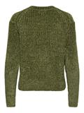JDYCARIE L/S ON CHENILLE PULLOVER KNT sphagnum