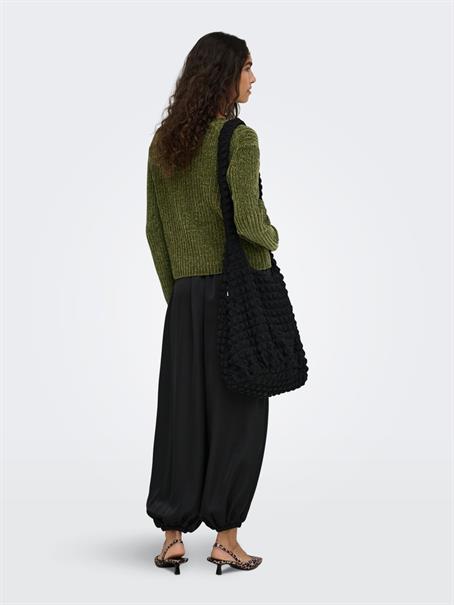 JDYCARIE L/S ON CHENILLE PULLOVER KNT sphagnum