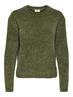 JDYCARIE L/S ON CHENILLE PULLOVER KNT sphagnum
