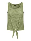JDYCARLA CATHINKA S/L KNOT TOP JRS sage