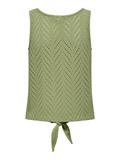 JDYCARLA CATHINKA S/L KNOT TOP JRS sage
