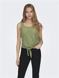 JDYCARLA CATHINKA S/L KNOT TOP JRS sage