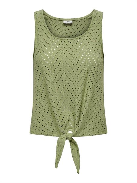 JDYCARLA CATHINKA S/L KNOT TOP JRS sage