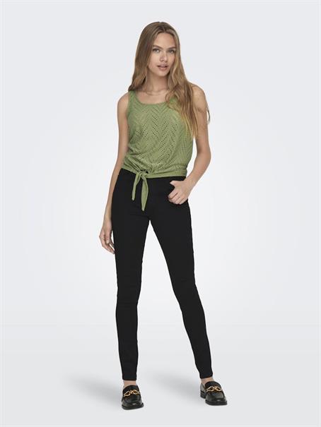 JDYCARLA CATHINKA S/L KNOT TOP JRS sage