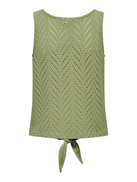 JDYCARLA CATHINKA S/L KNOT TOP JRS sage