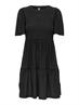 JDYCARLA CATHINKA S/S DRESS JRS NOOS black