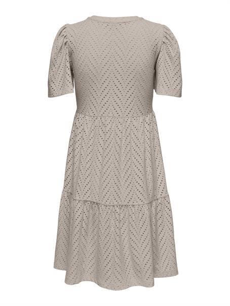 JDYCARLA CATHINKA S/S DRESS JRS NOOS chateau gray