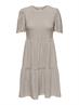 JDYCARLA CATHINKA S/S DRESS JRS NOOS chateau gray