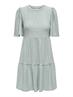 JDYCARLA CATHINKA S/S DRESS JRS NOOS gray mist