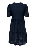 JDYCARLA CATHINKA S/S DRESS JRS NOOS sky captain