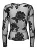 JDYCASABLANCA L/S TOP JRS DIA black