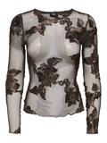 JDYCASABLANCA L/S TOP JRS DIA coffee bean