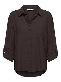 JDYCAYA LINEN LOOSE L/S SHIRT WVN NOOS chocolate torte