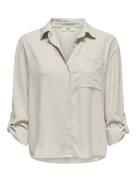 JDYCAYA LINEN LOOSE L/S SHIRT WVN NOOS moonbeam