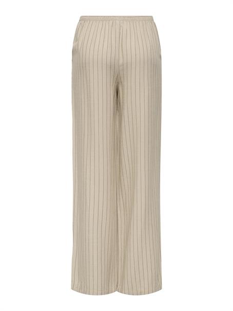 JDYCAYA LINEN MW PANT WVN DIA sandshell