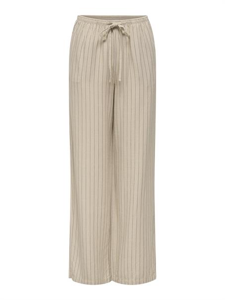 JDYCAYA LINEN MW PANT WVN DIA sandshell