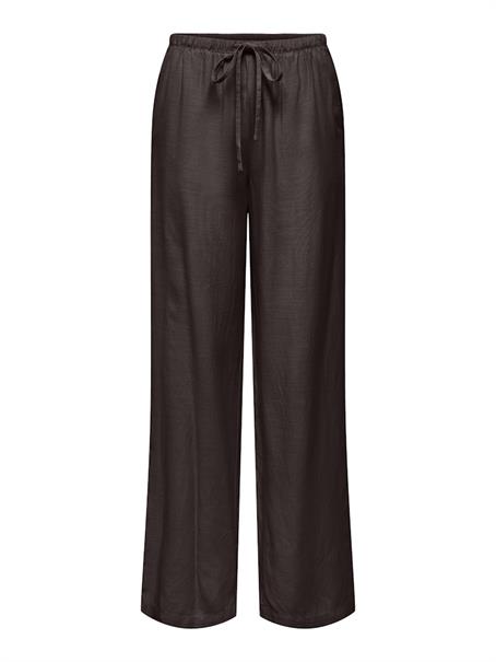 JDYCAYA LINEN MW PANT WVN NOOS chocolate torte