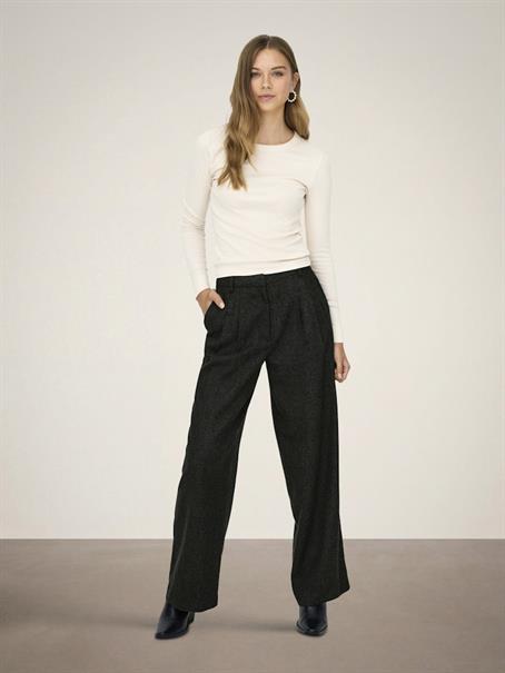 JDYCHARLY HW WIDE PANT PNT NOOS black