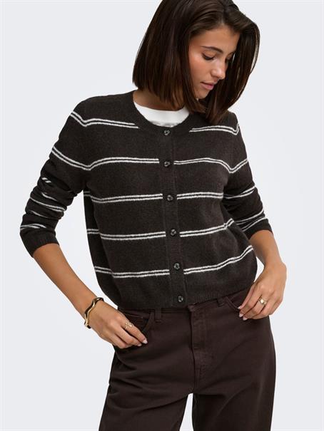 JDYCHLOE L/S CARDIGAN KNT NOOS chocolate torte2