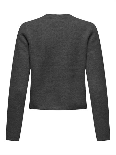 JDYCHLOE L/S CARDIGAN KNT NOOS dark grey melange