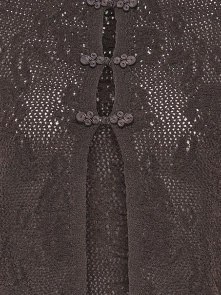 JDYCHRISTA S/L DETAIL VEST KNT chocolate torte