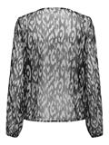 JDYCODY L/S V-NECK TOP WVN DIA black