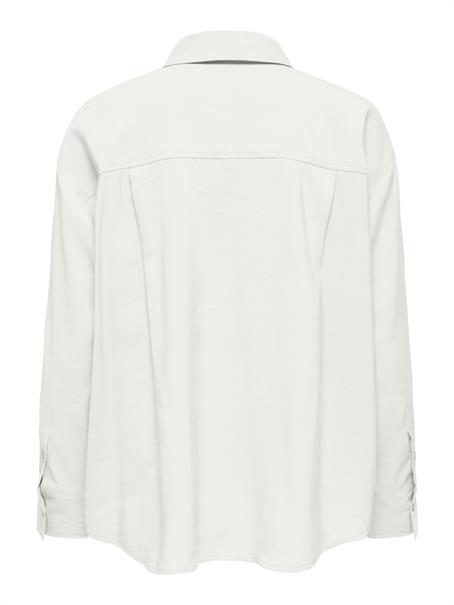 JDYCORA L/S SHIRT WVN cloud dancer