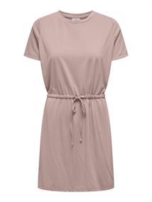 JDYDALILA S/S STRING DRESS JRS NOOS adobe rose