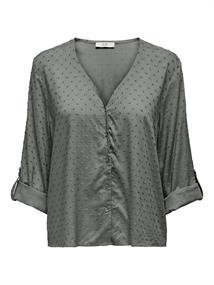 JDYDIANA LIFE 7/8 DOBBY SHIRT WVN NOOS castor gray