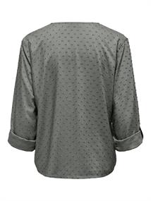 JDYDIANA LIFE 7/8 DOBBY SHIRT WVN NOOS castor gray