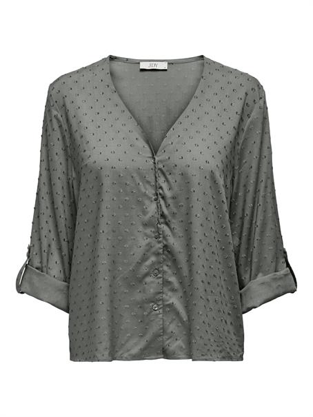 JDYDIANA LIFE 7/8 DOBBY SHIRT WVN NOOS castor gray