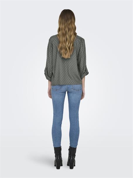 JDYDIANA LIFE 7/8 DOBBY SHIRT WVN NOOS castor gray