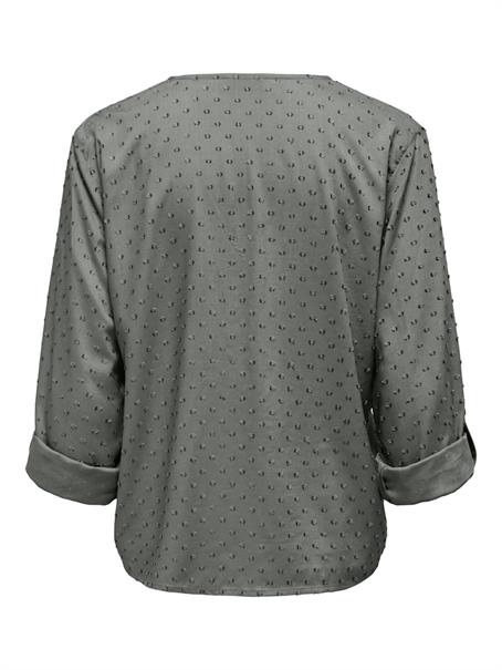 JDYDIANA LIFE 7/8 DOBBY SHIRT WVN NOOS castor gray