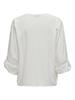 JDYDIANA LIFE 7/8 DOBBY SHIRT WVN NOOS cloud dancer