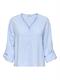 JDYDIANA LIFE 7/8 DOBBY SHIRT WVN NOOS kentucky blue