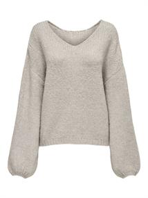 JDYDINEA L/S REVERSIBLE PULLOV. KNT NOOS chateau gray