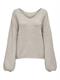 JDYDINEA L/S REVERSIBLE PULLOV. KNT NOOS chateau gray