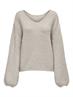 JDYDINEA L/S REVERSIBLE PULLOV. KNT NOOS chateau gray